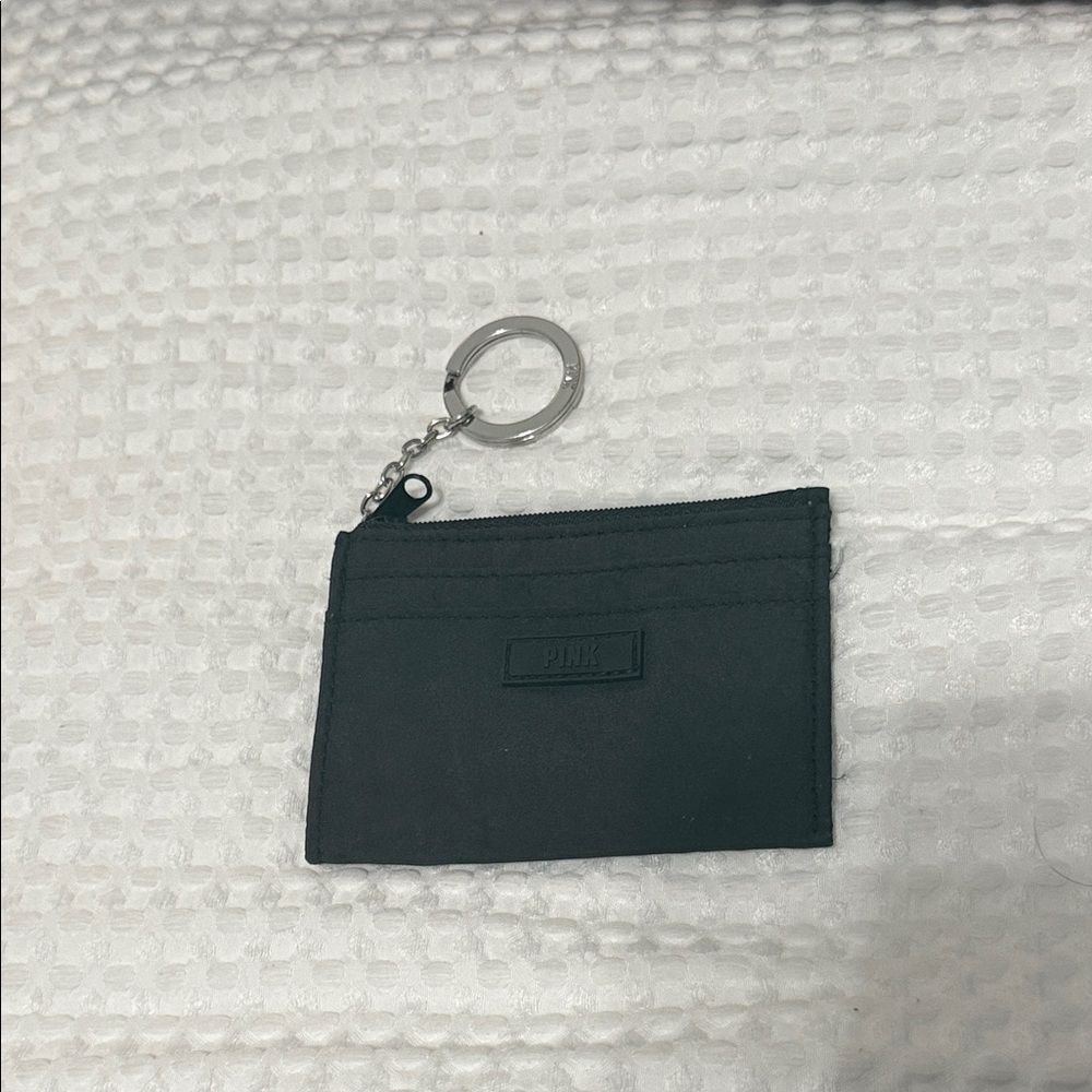 Pink Victoria’s Secret Black Keychain Wallet